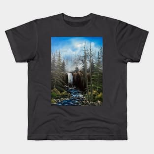 Northwest Waterfall Kids T-Shirt